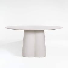 Davenport Round White Dining Table