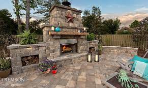 Fireplaces Tremron Jacksonville Pavers