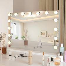 led hollywood makeup mirror large