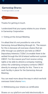 The share dealing service is an easy way to buy and sell shares. Hargreaves Lansdown Uk Apes Can Not Vote Superstonk