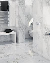A beautiful range of gloss finish tiles guaranteed to turn heads. Montebello White Marble Effect Bathroom Tile