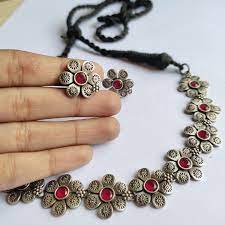 br material red oxidized silver