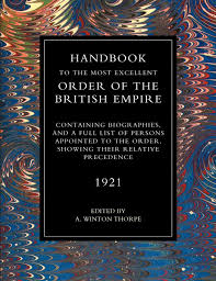Principally administered by england, it was the largest empire in history at its height. Handbook To The Most Excellent Order Of The British Empire 1921 Handbook To The Most Excellent Order Of The British Empire 1921 Amazon De Thorpe A Winton Fremdsprachige Bucher