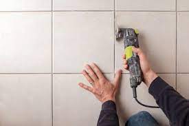 how to regrout ceramic tile
