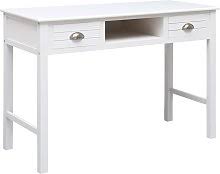 Writing computer desk modern simple study table kids desk small industrial home office wood work desk with metal legs tiny desk for bedroom, 39.4 x 18.9 x white wooden desk. Buy White Wooden Desks Online Lionshome