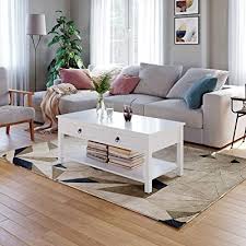 homecho coffee table white center