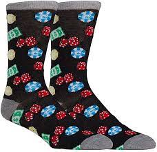 The united kingdom is one of the largest online casino markets in the world, meaning that british players are able to snap up some of the best offers going. Zoo York Men S Novelty Casual Dress Socks Crazy Casino Vegas Poker Socks For Men Fun Sock For Men Bachelor Party Gift Amazon De Bekleidung