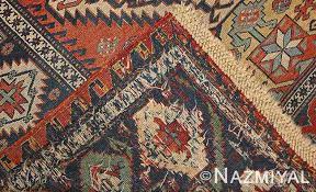 antique caucasian soumak rug