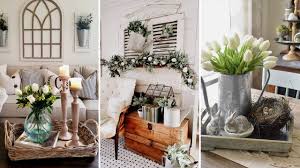 You get the satisfaction of making it yourself and having it be the exact style you want. Diy Farmhouse Style Spring Living Room Decor Ideas Easter Home Decor Flamingo Mango Youtube