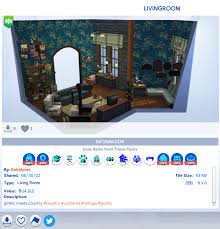 fascinating sims 4 living room ideas