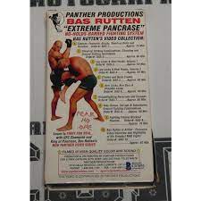 bas rutten signed extreme pancrase mma