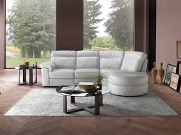 sectional recliner brivido b757