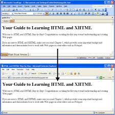 html and xhtml step by step book