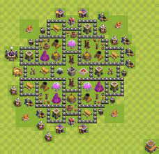 Farming Base TH8 - Clash of Clans - Town Hall Level 8 Base - (#1)