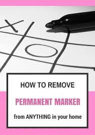 remove permanent marker