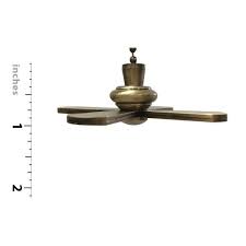 Ceiling fan & light bulb fan pull chain set satin nickel new usa seller chapter. Royal Designs Fan And Light Bulb Shaped Pull Chain Set Antique Brass Two Pair Overstock 20683386