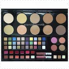 wardah profesional make up kit pallete