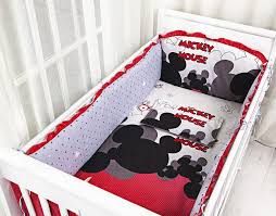mickey mouse baby bed