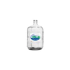 Natural Spring Water In Glass Bottle