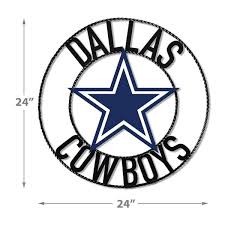 Imperial Dallas Cowboys Team Logo 24 In