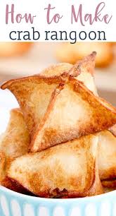 easy crab rangoon recipe how to make