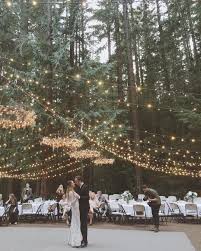 Outdoor Wedding Reception Lights Ideas