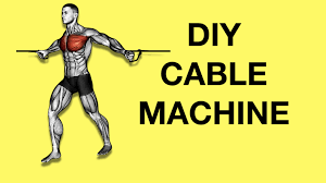 home cable machine diy cable pulley