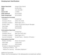 Verification Of Employment Letter Sample Template Employer
