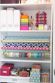 organizing your wrapping station