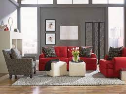 Comfortable Red Sofa Interior Design Ideas
