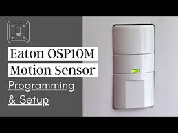 Eaton Osp10m Motion Sensor Light Switch