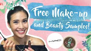 free mac make up beauty sles