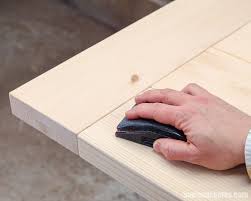 Place your plywood over a table or countertop. Diy Farmhouse Table Top The Right Way Saws On Skates