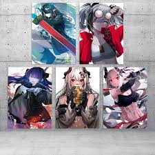 Canvas Pictures Arknights Home Decoration Roberta Paintings Mudrock Poster  HD Prints Anime Wall Art Mostima Modular Living Room 
