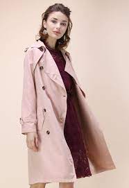 Refined Double Ted Trench Coat In