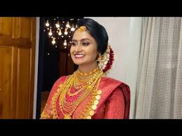 best kerala bridal makeup step by