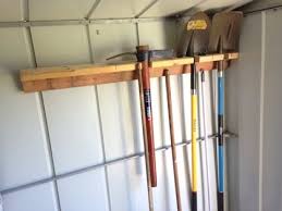 Tool Rack For Garden Shed