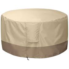 patio outdoor fire pit table cover