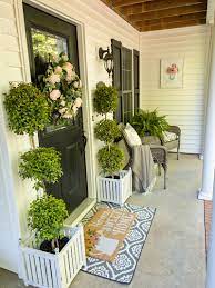 spring porch decorating tips home