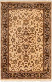 ecarpetgallery hand knotted sultanabad ivory wool rug 6 0 x 8 8