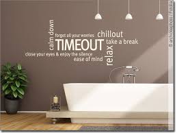 Lass dich von unseren aufklebern fürs badezimmer inspirieren. Wortwolke Timeout Wandtattoo Begriffe Fur Badezimmer