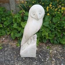 Stone Garden Owl Garden Ornament