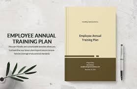 training plan in pdf free template
