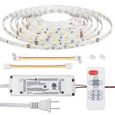 Tunable White Kit 16 Led Tape Light Kit With Remote Rockler