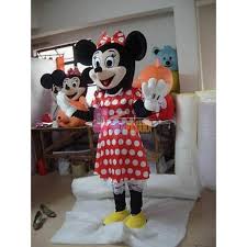 mickey mouse minnie mouse mascot costume