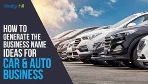 name ideas for car auto business