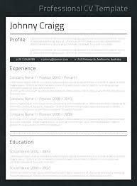 Creative Professional Resume Templates Word Free Download Template