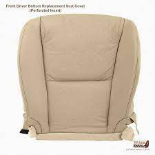 Driver Bottom Seat Cover Tan Perforated