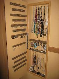 Jewelry Storage Built Into The Wall