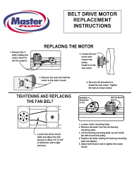 master flow motor30bd replacement motor